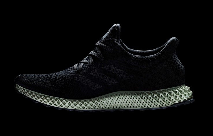 Adidas Futurecraft 4D Product Hero Black - HD