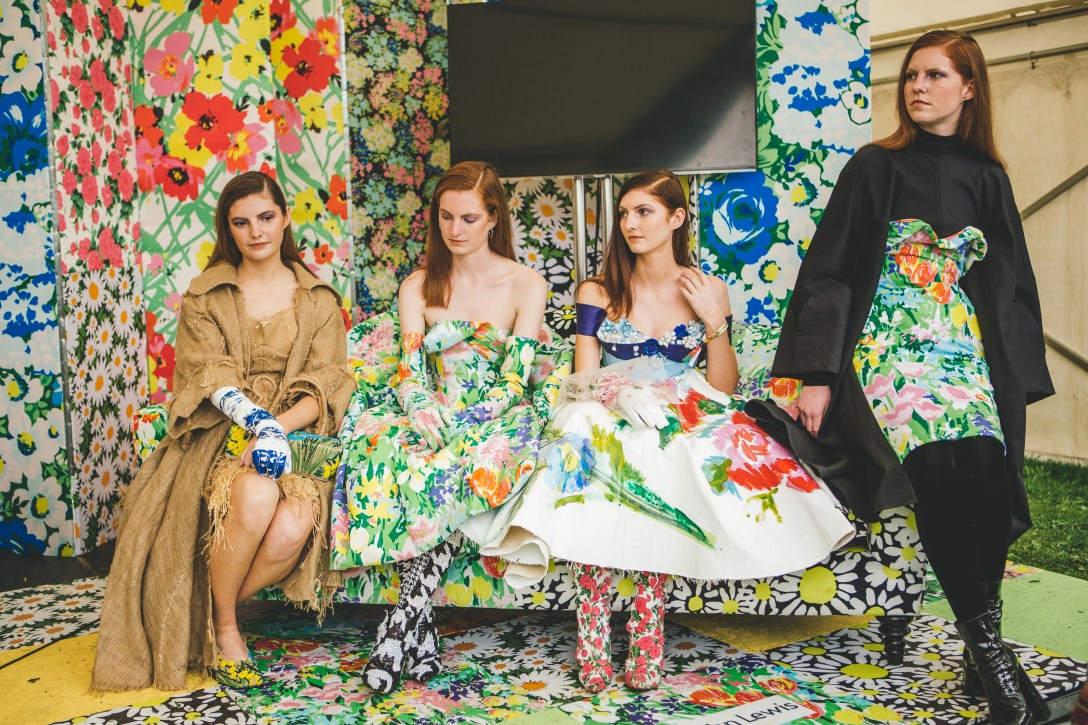 Richard Quinn, digitaler Stoffdruck,