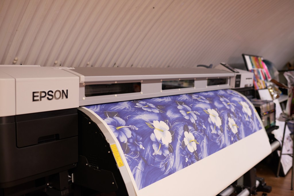 Richard Quinn, digitaler Stoffdruck,