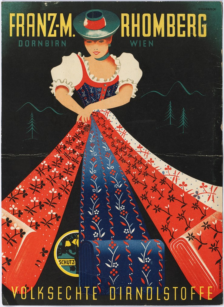 Ware Dirndl, Volkskulturdebatte, Mythos Dirndl, organisierte Volkskultur, volksechte Dirndlstoffe,