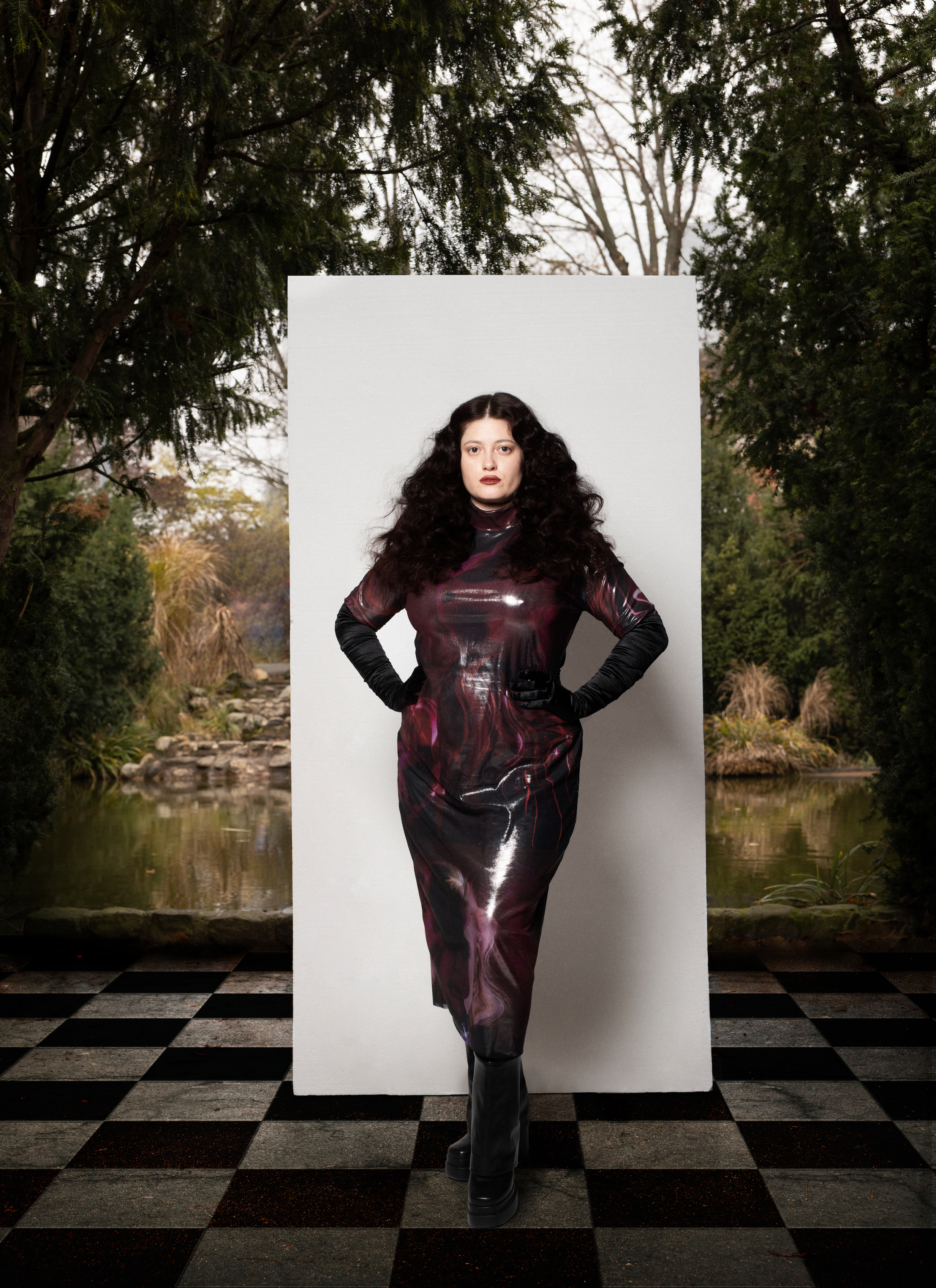 Modedesign Jennifer Milleder, Kollektion: Rabbits and Roses 2023 (c) Elsa Okazaki